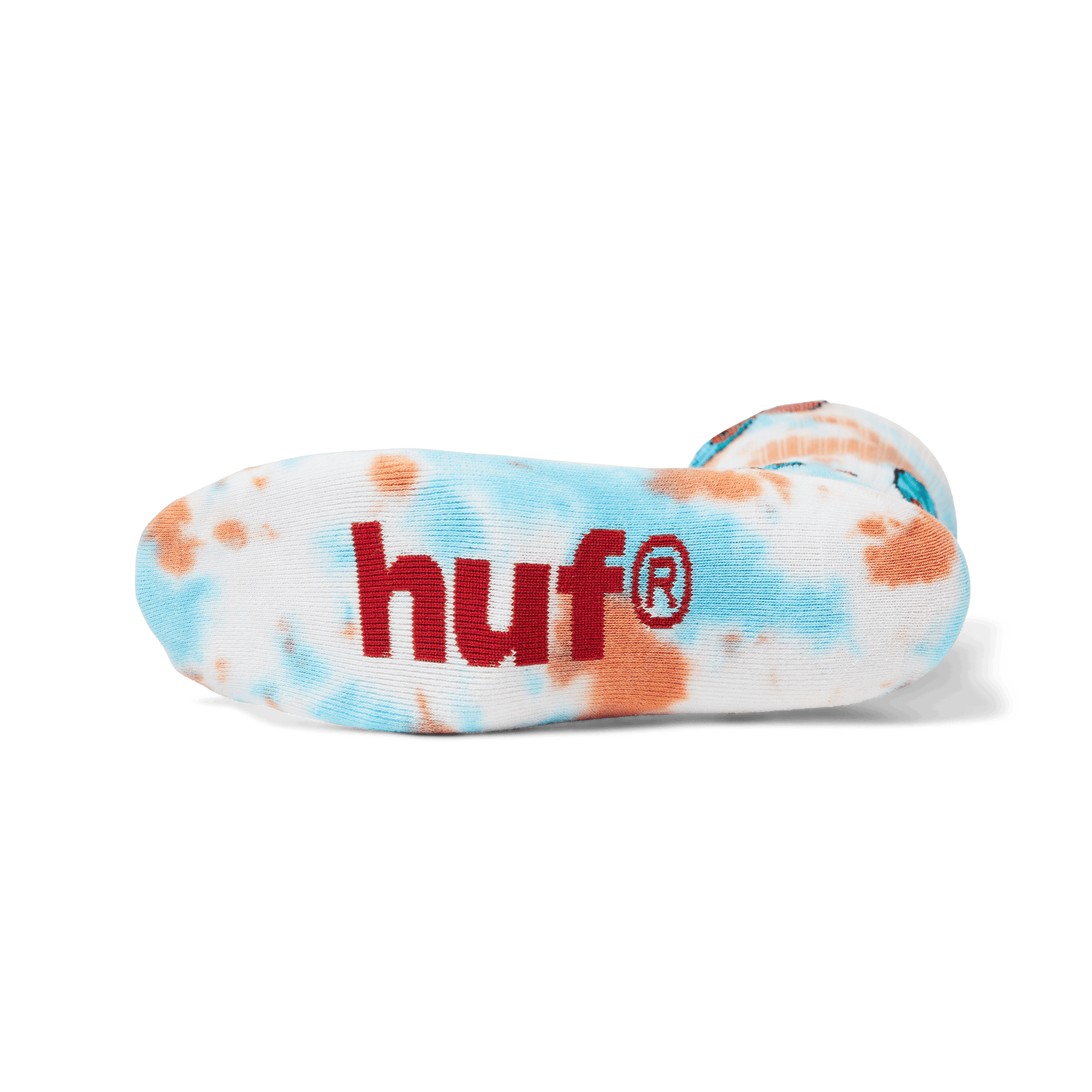 Huf Microdose Tiedye Sock Red