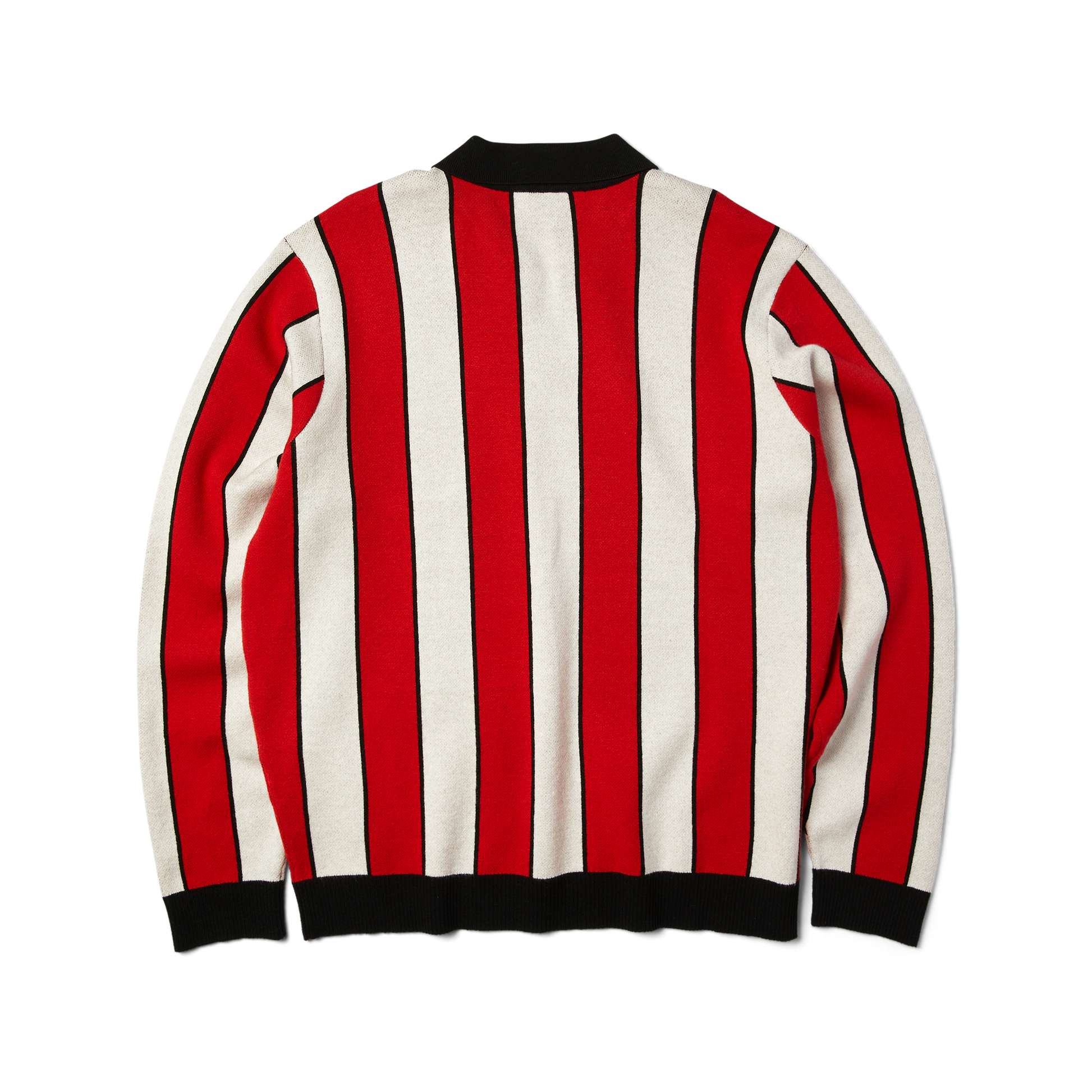 Huf Midfield Jersey Sweater Red