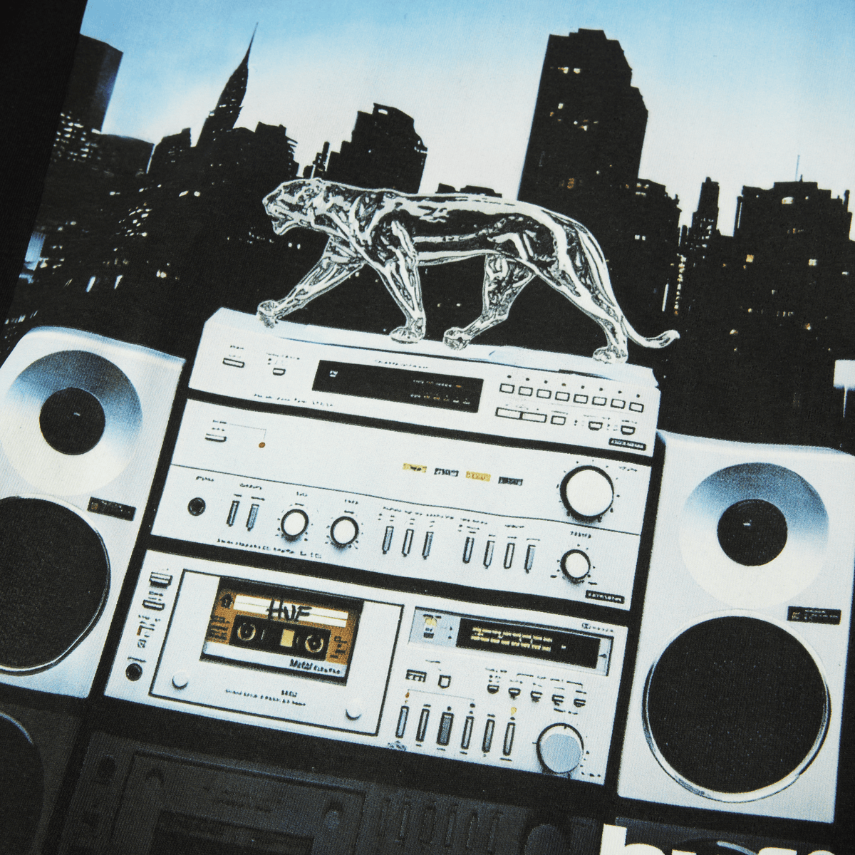 Midnight Radio T-Shirt - Black