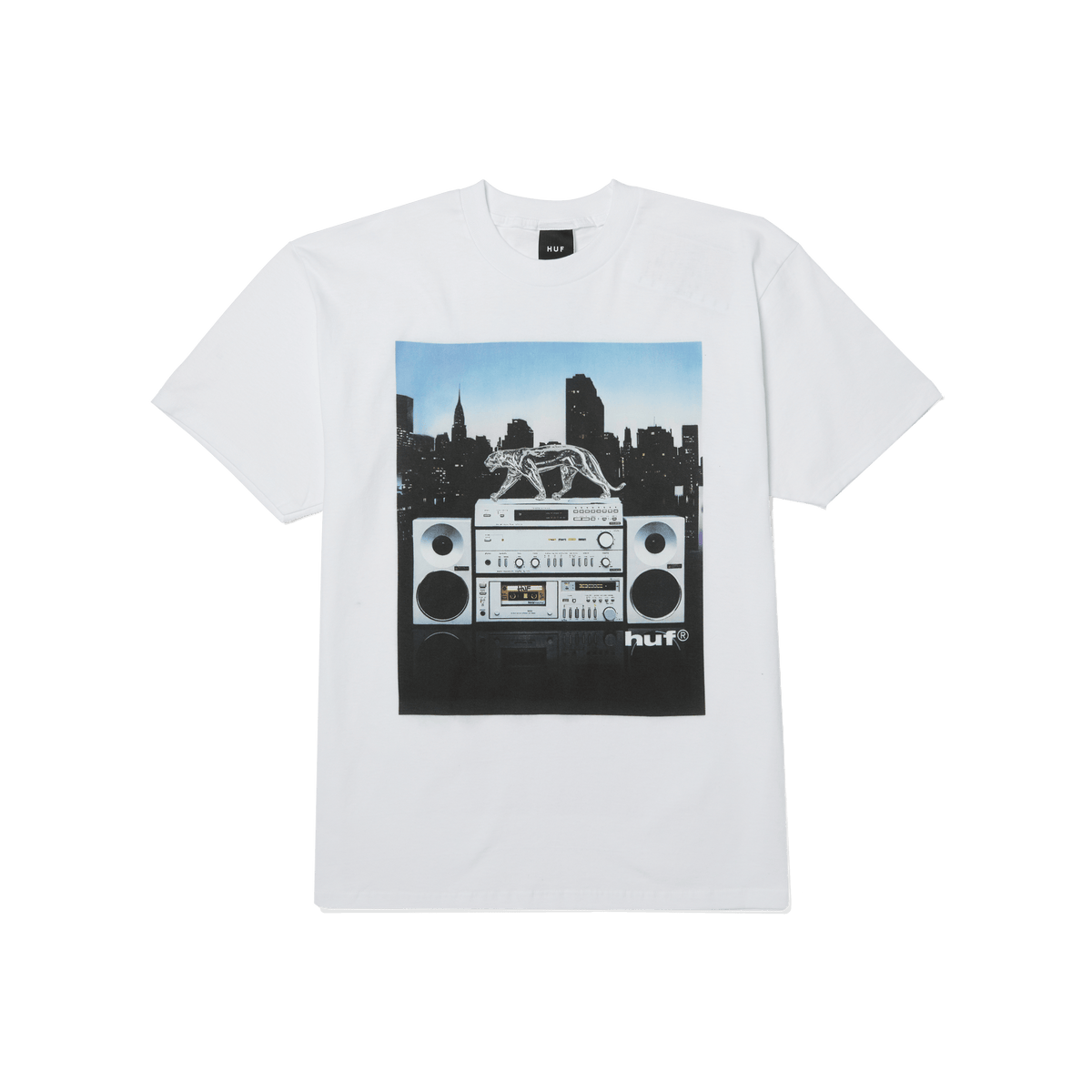 Midnight Radio T-Shirt - White