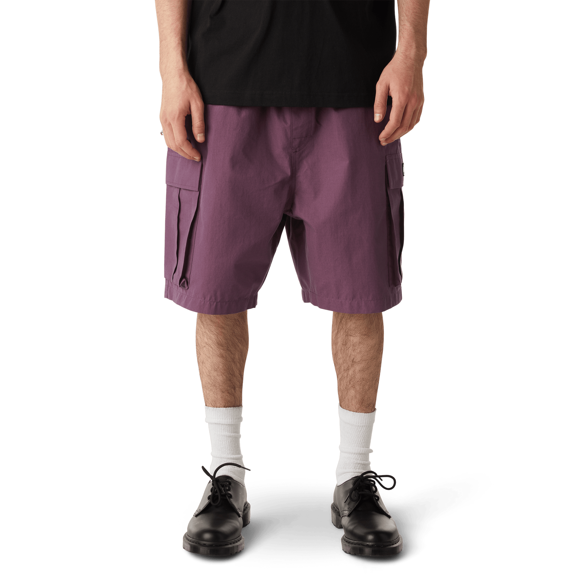 Huf Millenium Cargo Short Dark Berry