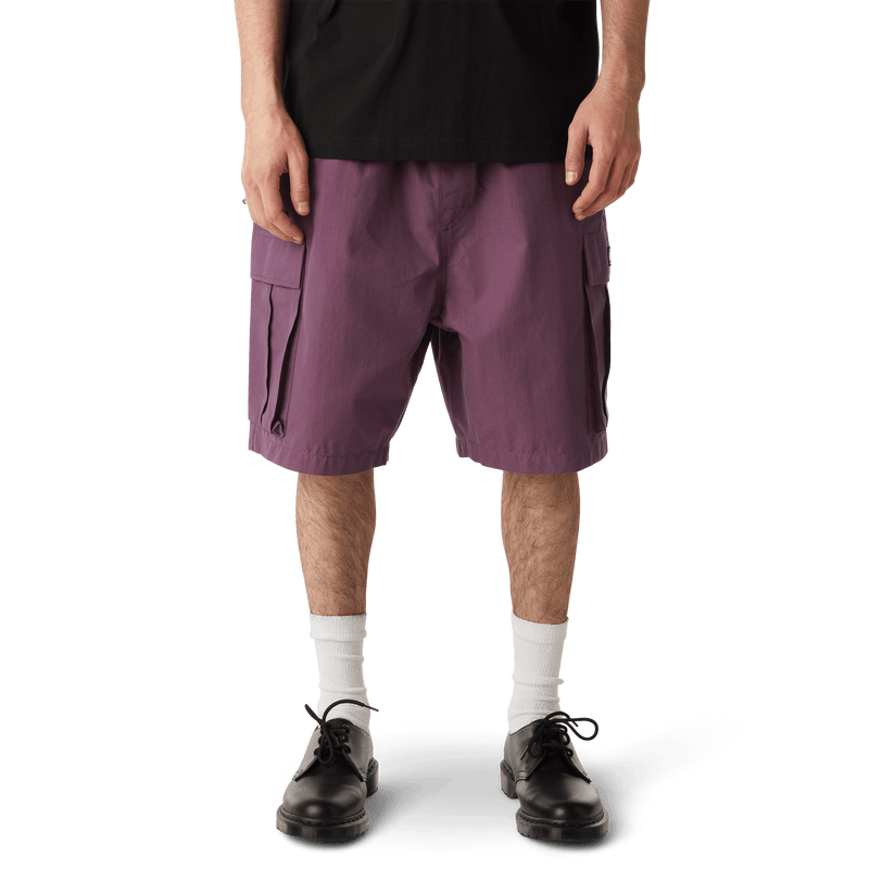 Huf Millenium Cargo Short Dark Berry