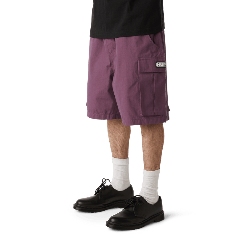 Huf Millenium Cargo Short Dark Berry