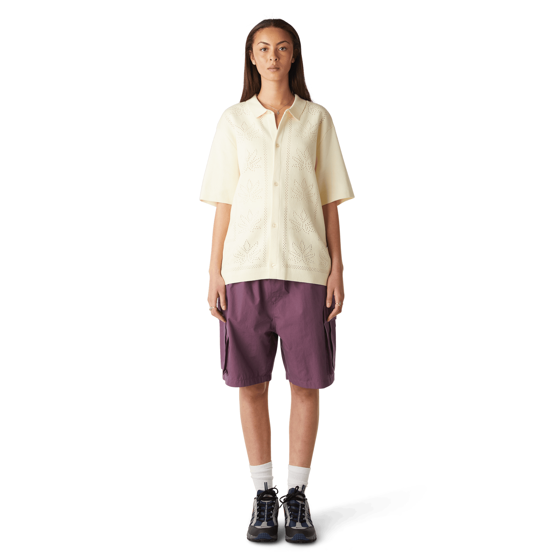 Huf Millenium Cargo Short Dark Berry