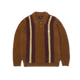 HUF Milton Mohair Polo Sweater Brown