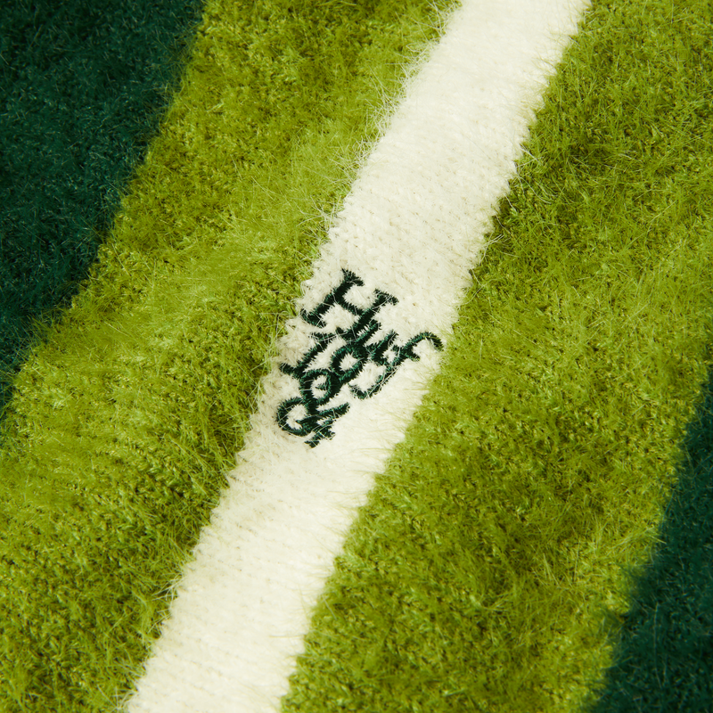 HUF Milton Mohair Polo Sweater Sycamore