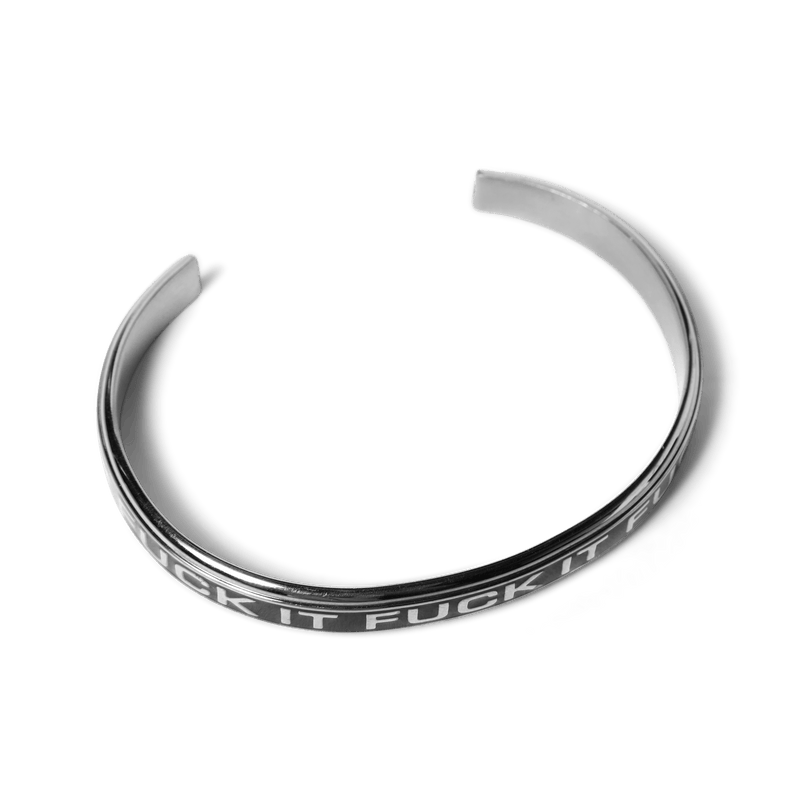 HUF Mono Bracelet Silver
