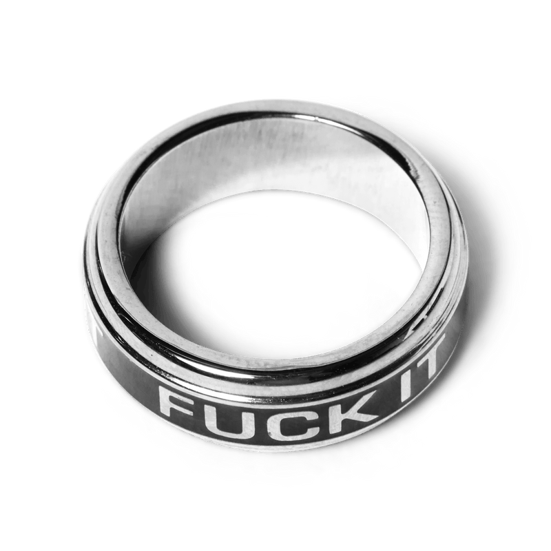 HUF Mono Ring Silver