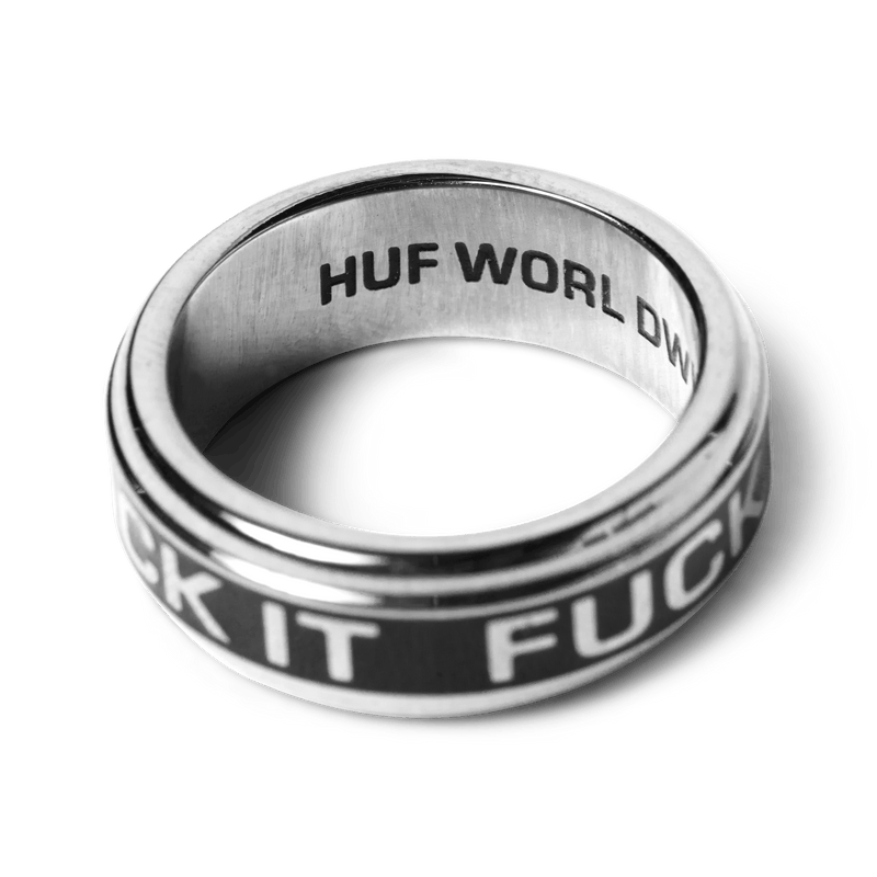 HUF Mono Ring Silver