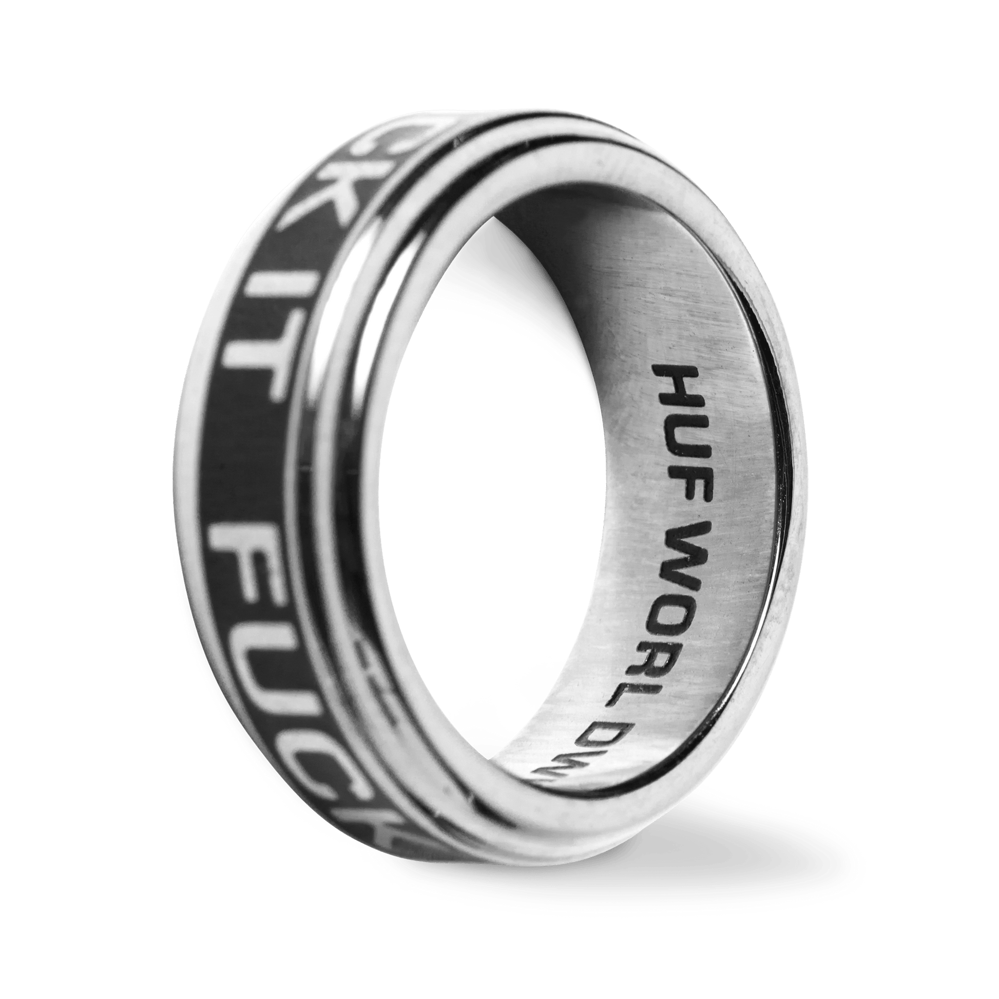 HUF Mono Ring Silver