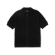 Huf Monogram Jacquard Zip Sweater Black