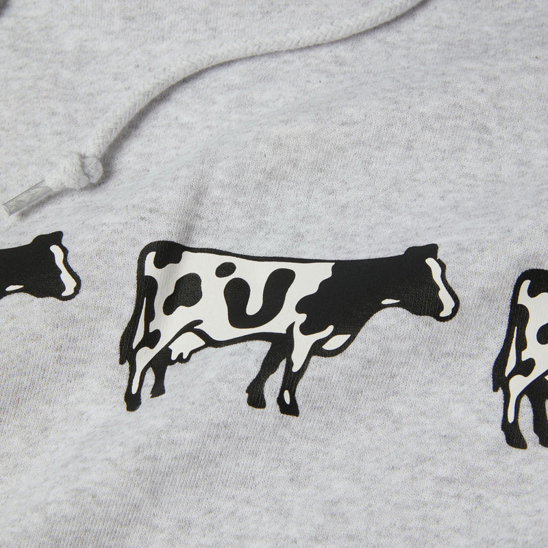 HUF Moo Pullover Hoodie Heather Grey