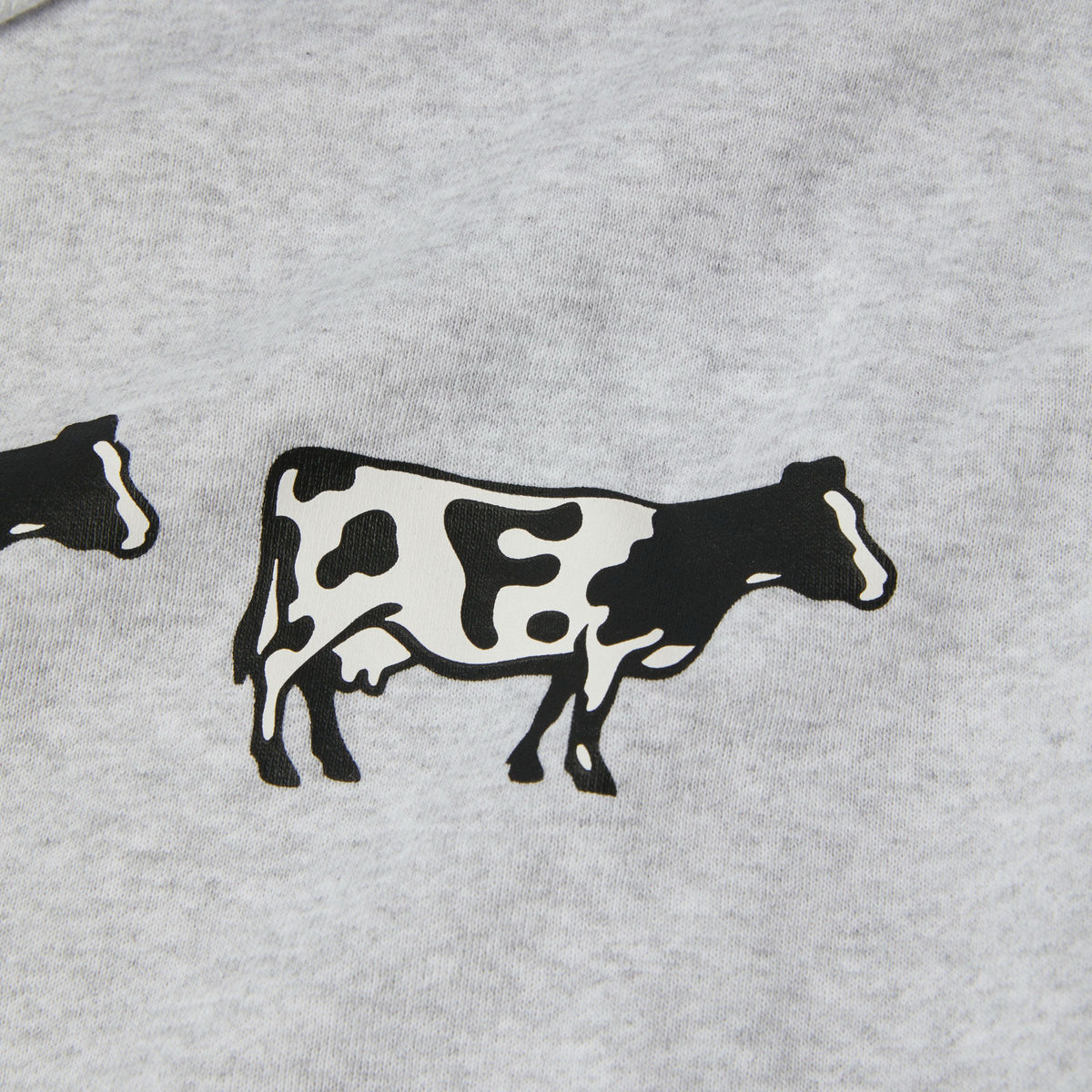 HUF Moo Pullover Hoodie Heather Grey