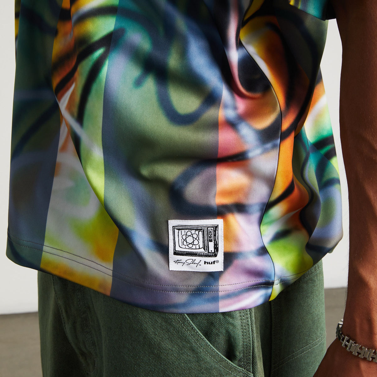 HUF Kenny Scharf Multitud Soccer Jersey