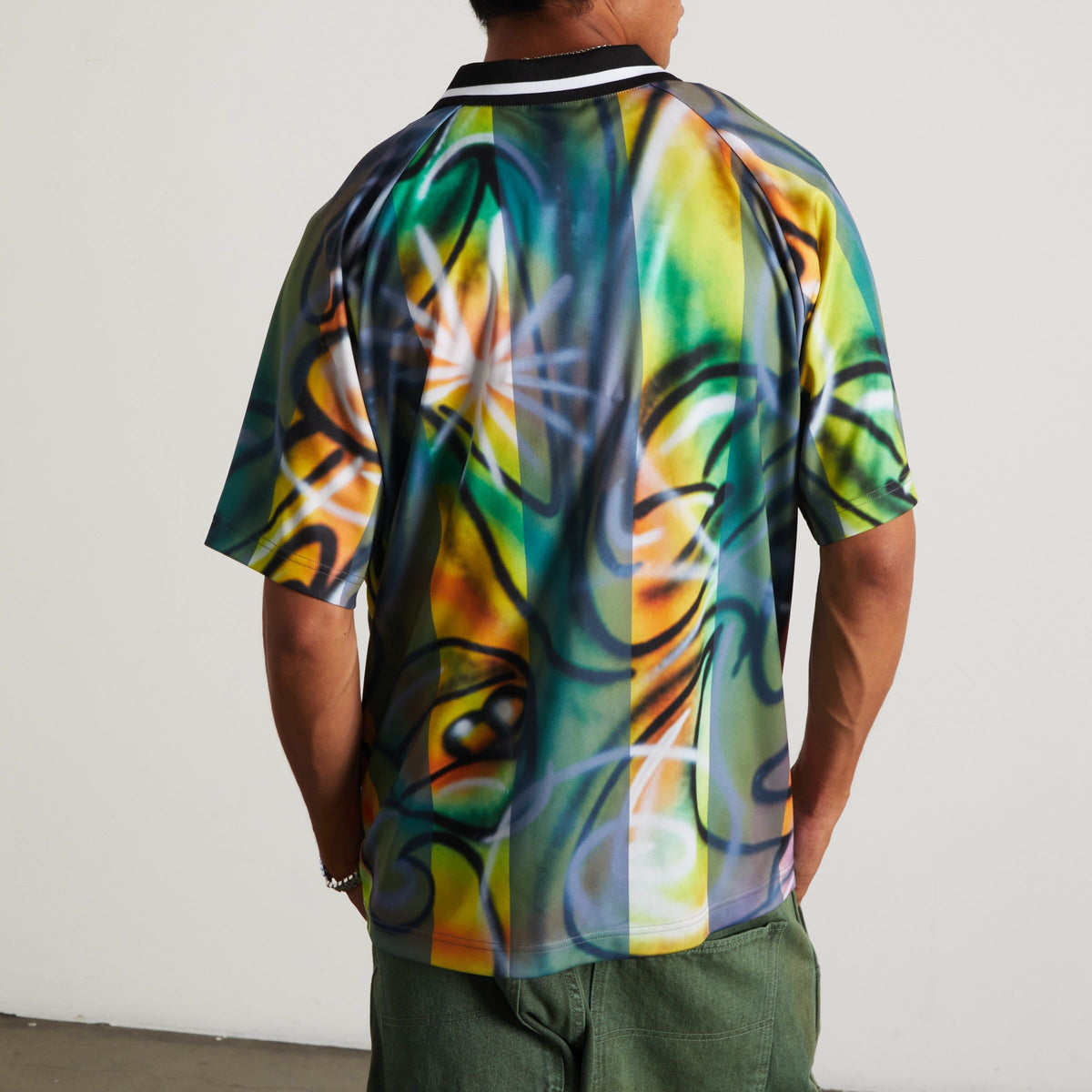HUF Kenny Scharf Multitud Soccer Jersey