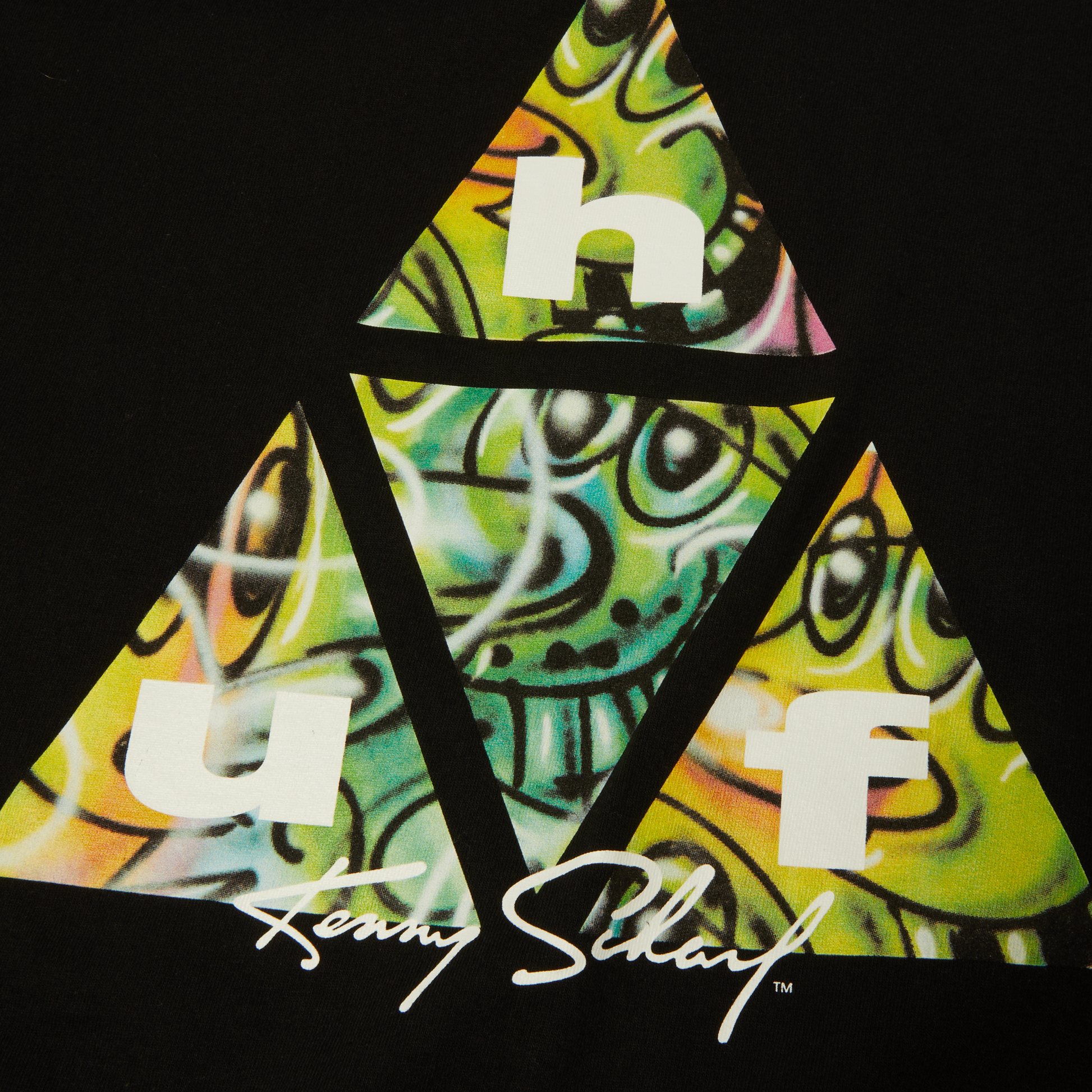 HUF Kenny Scharf Multitud Triple Triangle T-Shirt