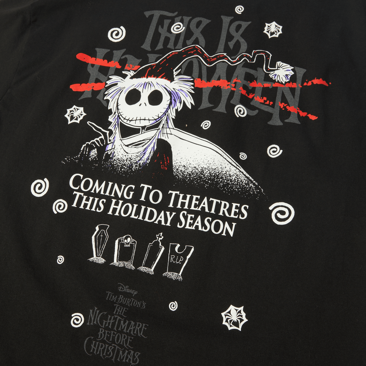 HUF x Nightmare Before Christmas Xmas T-Shirt