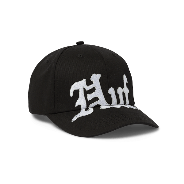 Huf Noble 6 Panel Snapback Hat Black