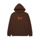 Huf Noble Pullover Hoodie Chocolate