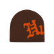 Huf Noble Skull Beanie Chocolate