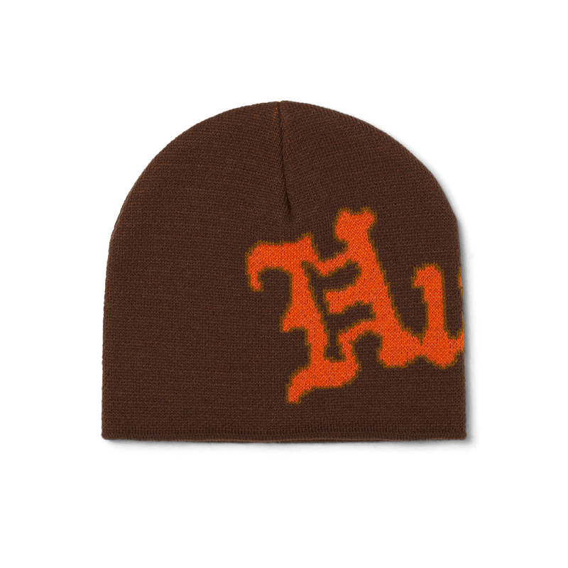Huf Noble Skull Beanie Chocolate
