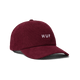 HUF OG Corduroy 6-Panel Curved Visor Hat Deep Wine