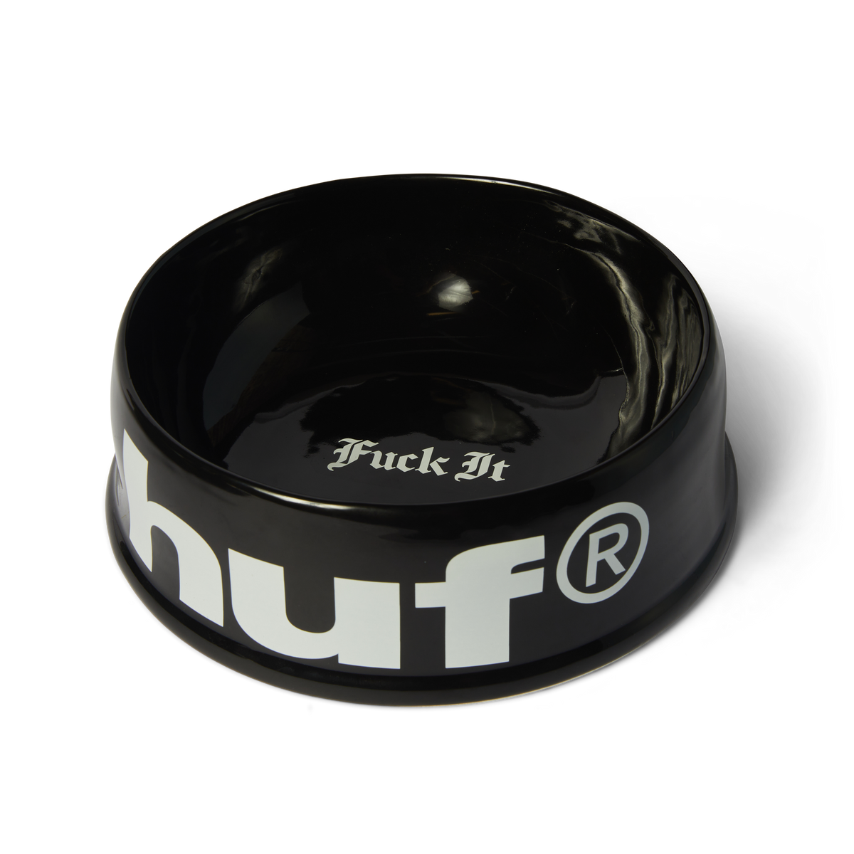 HUF Old E Dog Dish Black