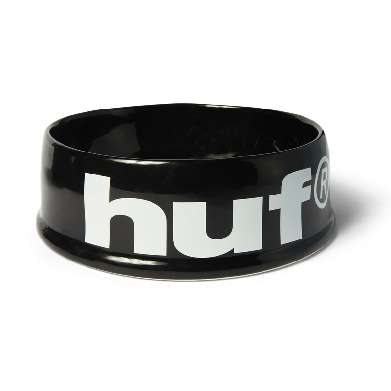 HUF Old E Dog Dish Black