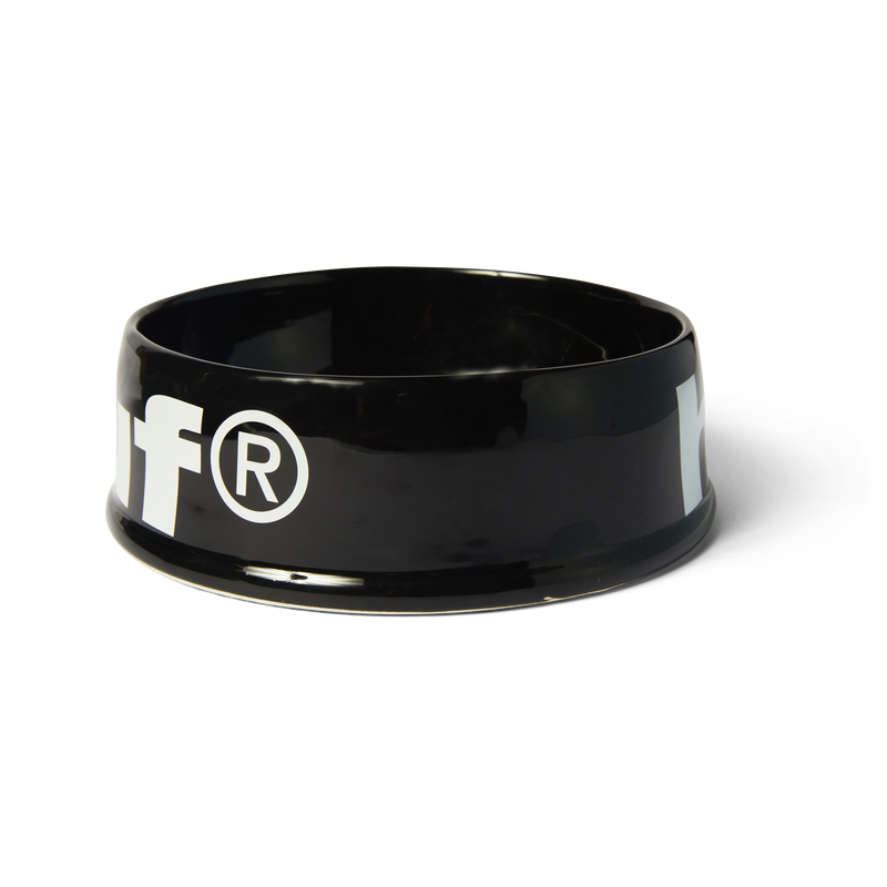 HUF Old E Dog Dish Black