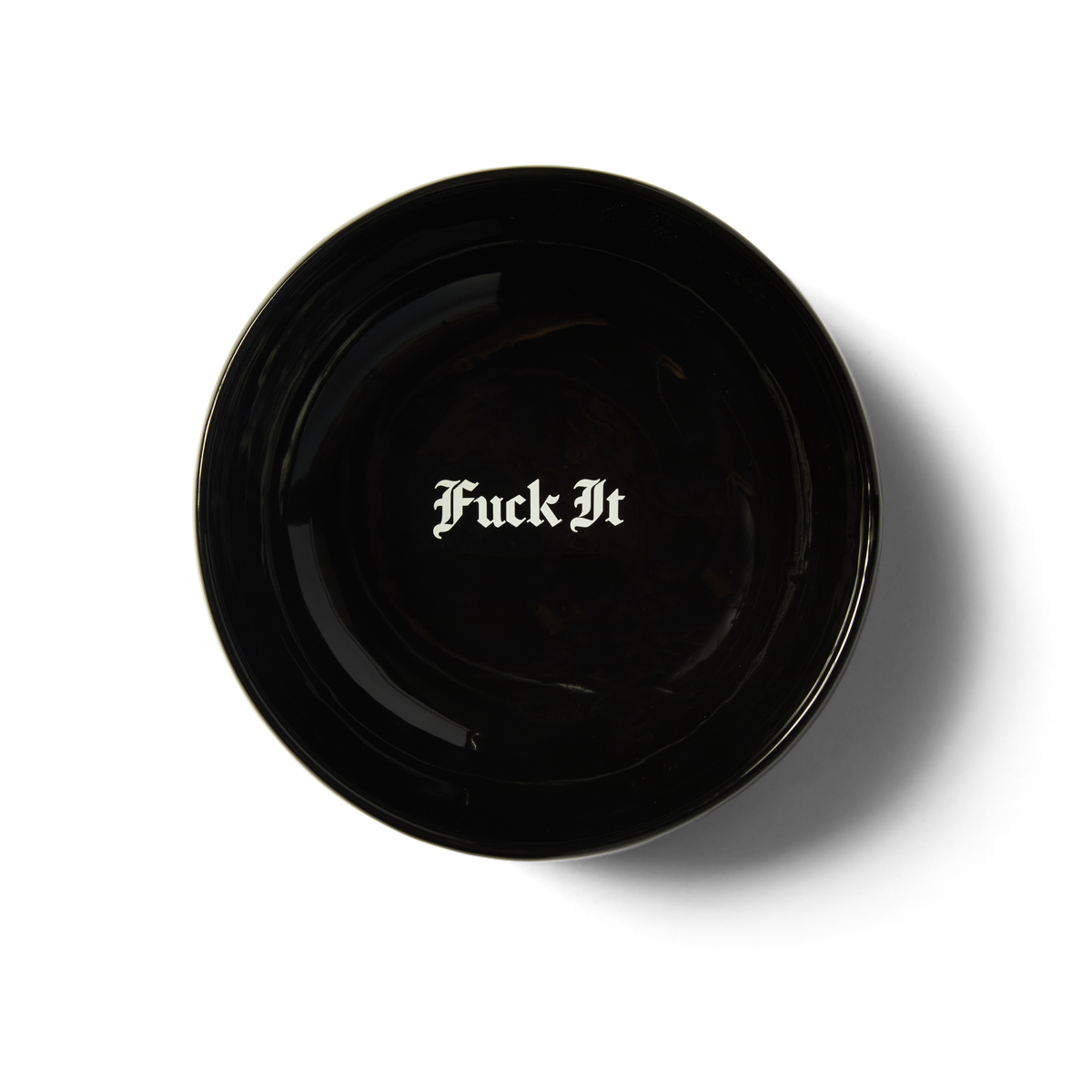 HUF Old E Dog Dish Black