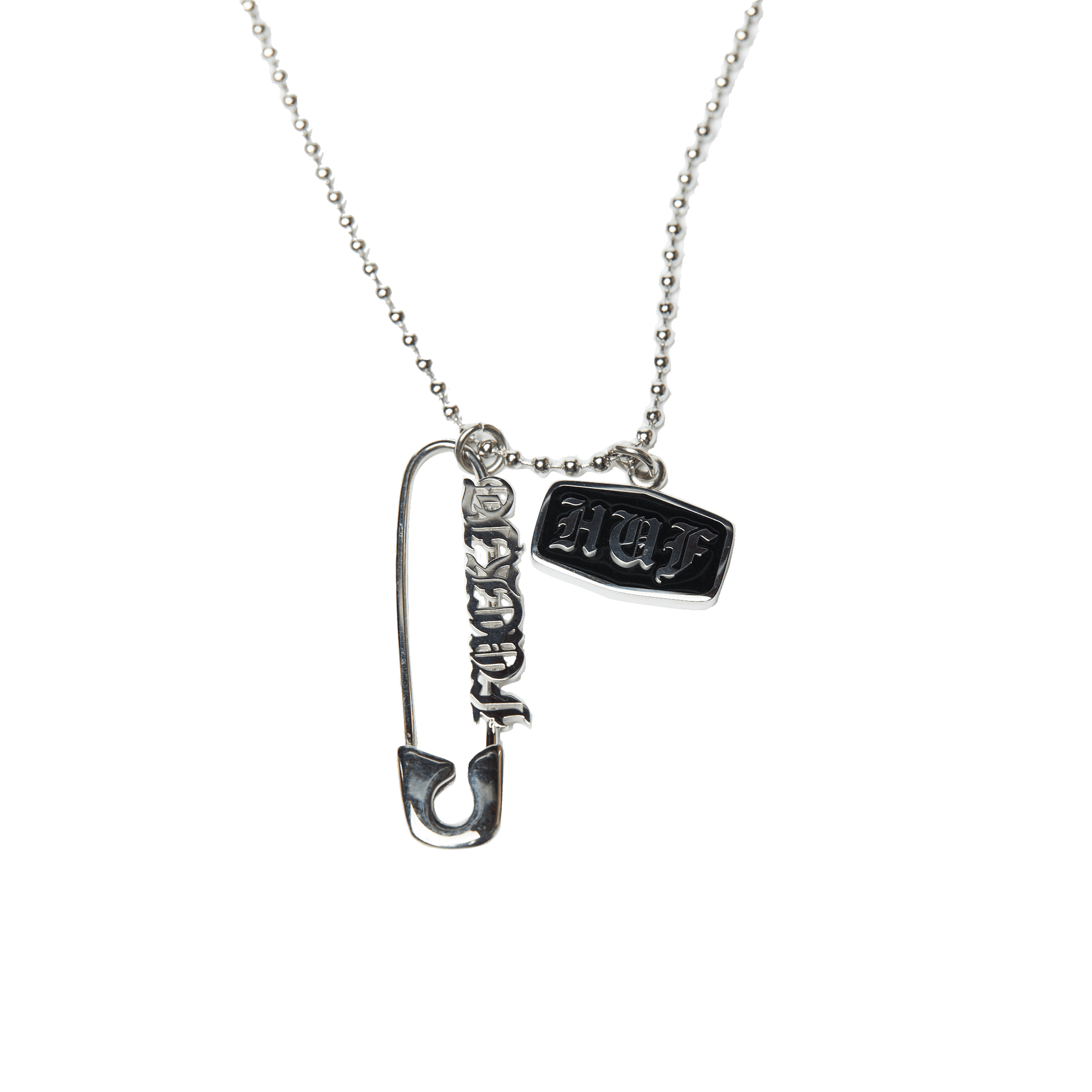 Huf Old E Pendant Silver