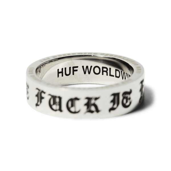 Huf Old E Ring Silver