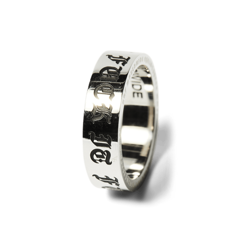 Huf Old E Ring Silver