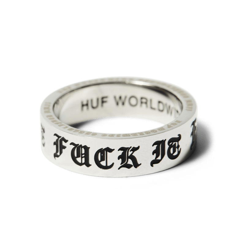Huf Old E Ring Silver
