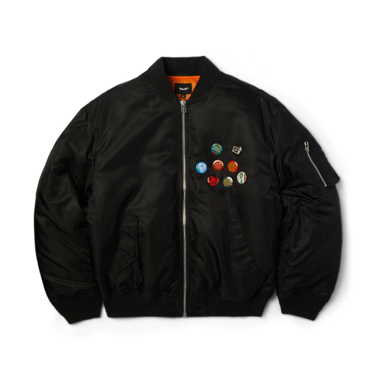 Huf Olympia Flight Jacket Black
