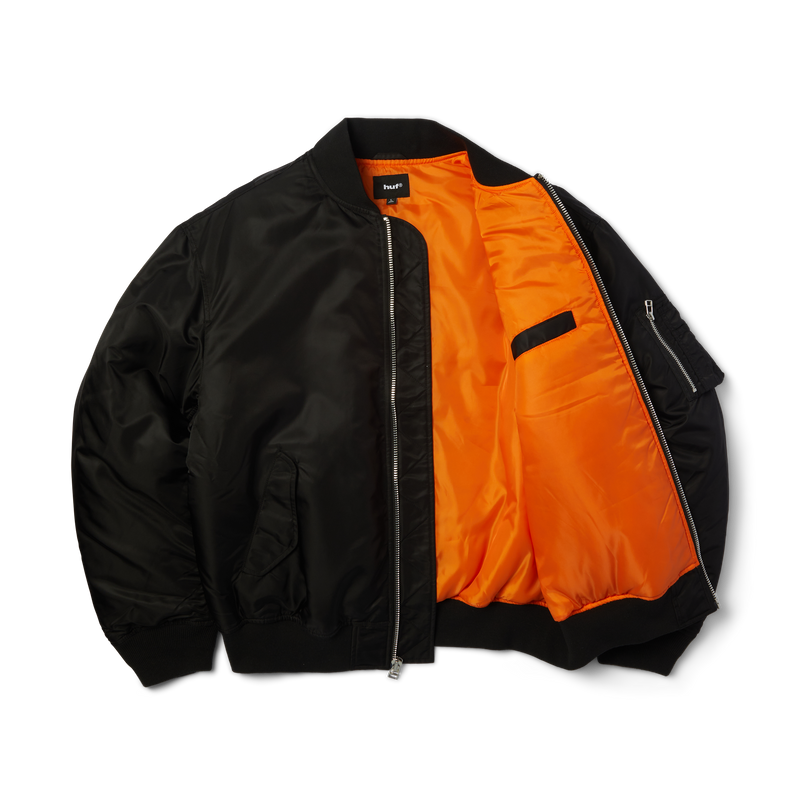 Huf Olympia Flight Jacket Black