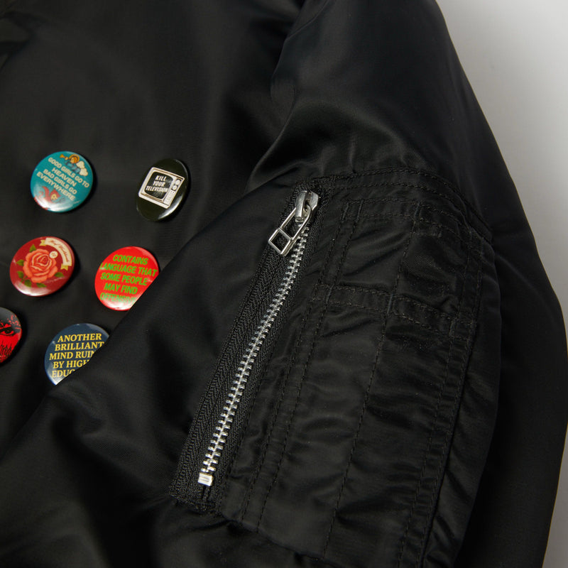 Huf Olympia Flight Jacket Black