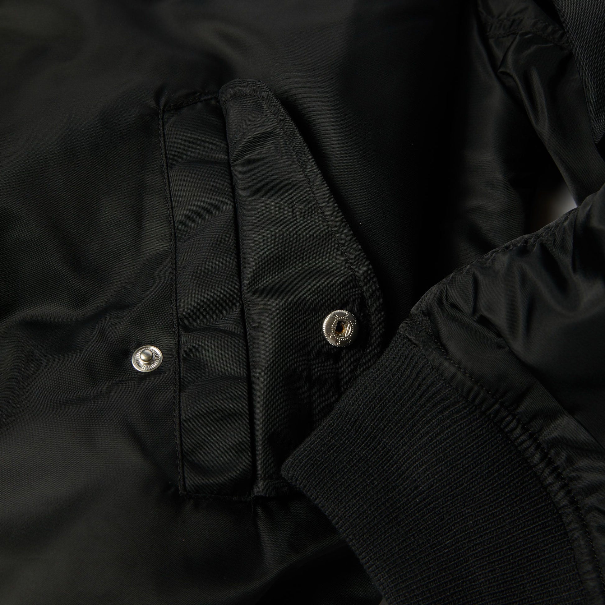 Huf Olympia Flight Jacket Black