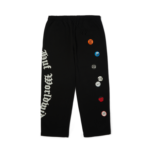 Huf Olympia Open Hem Sweatpant Black