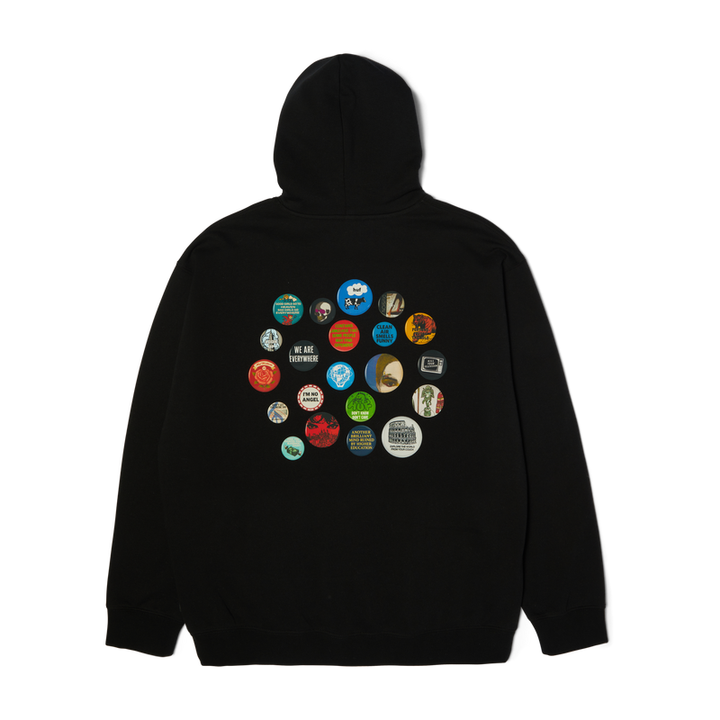 Huf Olympia Pullover Hoodie Black