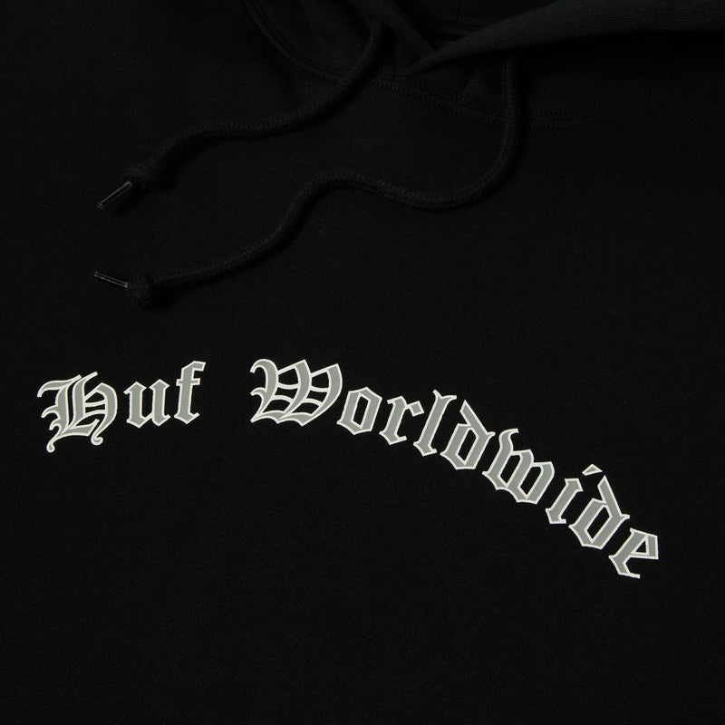 Huf Olympia Pullover Hoodie Black