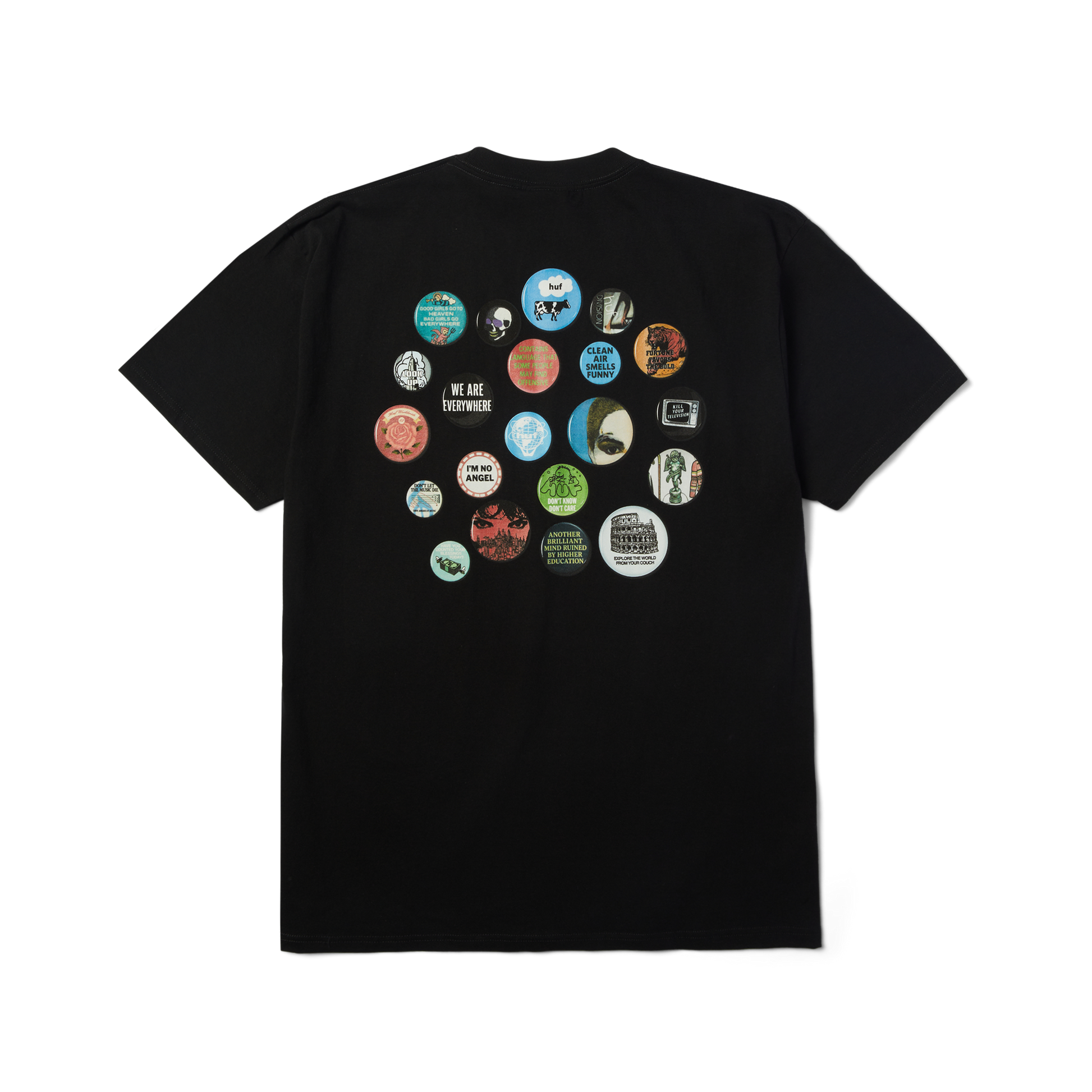Huf Olympia T-Shirt Black