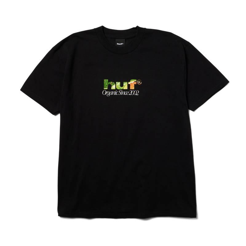 HUF Organic Since 02 T-Shirt Black