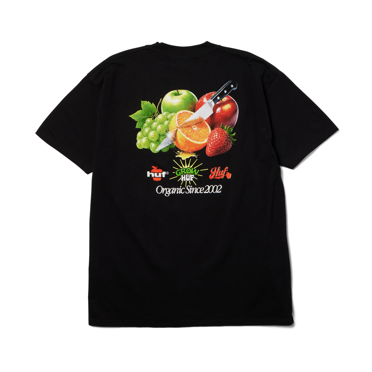 HUF Organic Since 02 T-Shirt Black