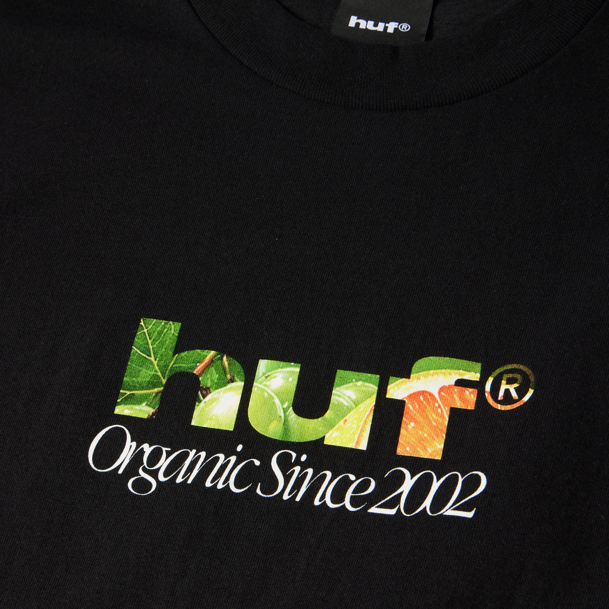 HUF Organic Since 02 T-Shirt Black