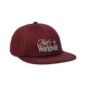 HUF Orion Contrast Snapback Hat Maroon