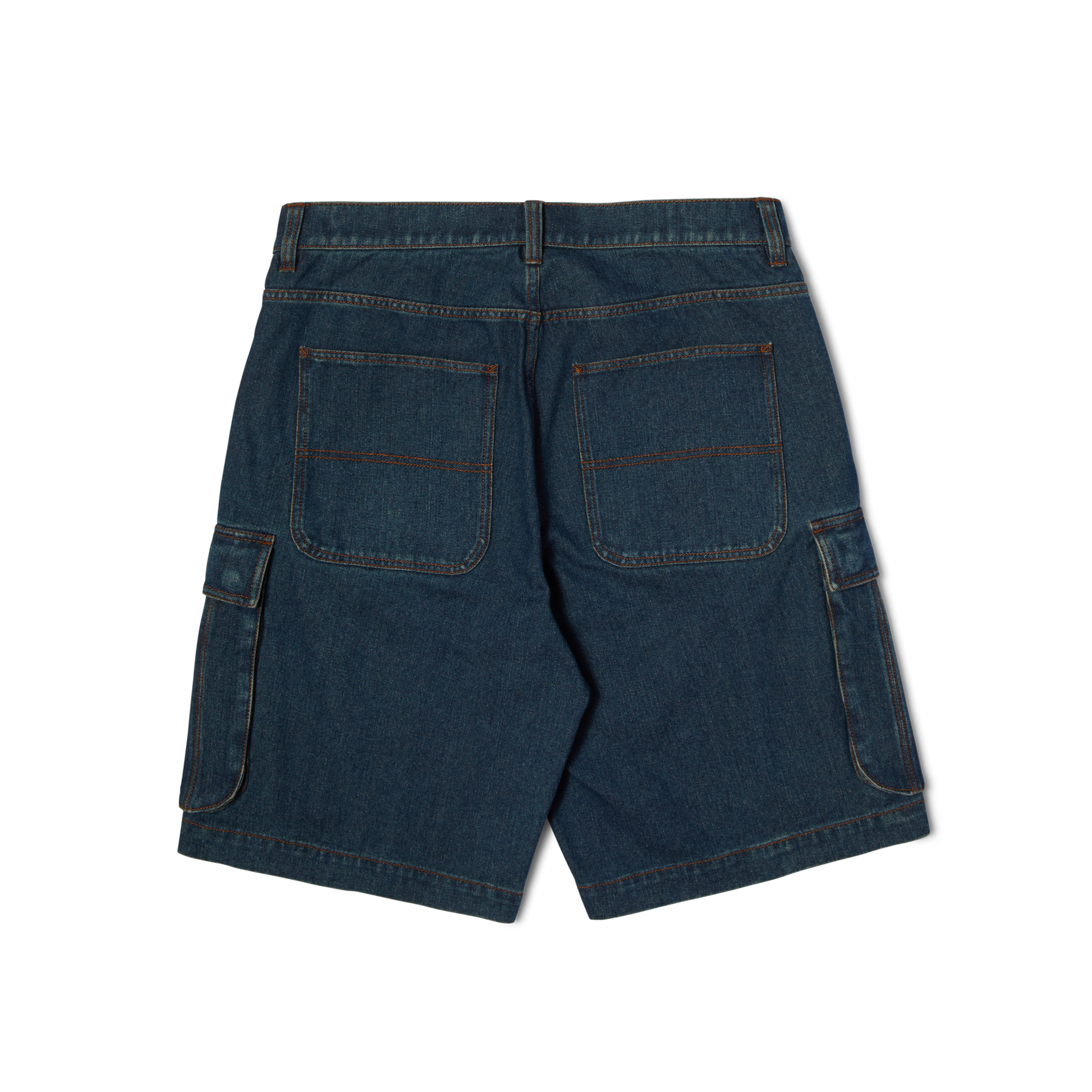 Huf Oval Denim Cargo Short Indigo