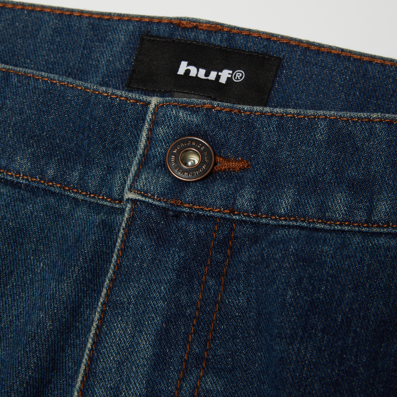 Huf Oval Denim Cargo Short Indigo