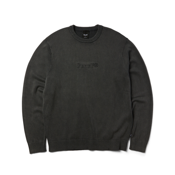 Pacific Wash Embossed Crewneck Sweater