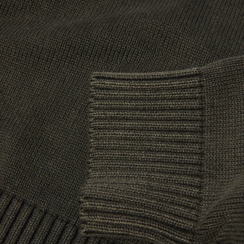 Huf Pacific Wash Embossed Crewneck Sweater Black